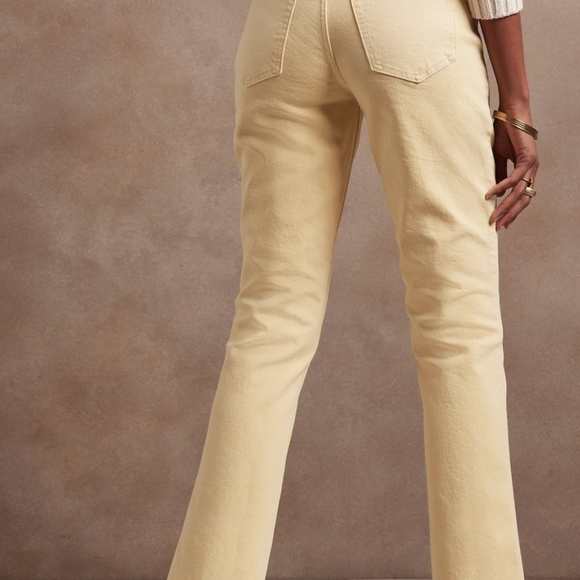 Banana Republic high waisted straight leg cropped jean Size 26 - Picture 2 of 3